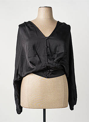 Chemisier noir ASTRID BLACK LABEL femme