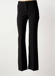 Pantalon droit noir MANGO femme