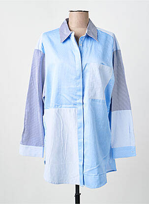 Chemisier bleu PULZ femme