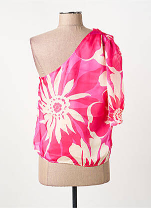 Blouse rose MORGAN femme