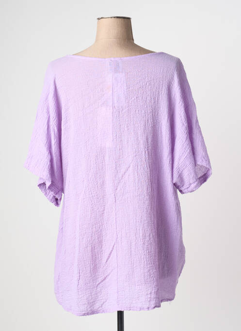 Blouse violet TERRA DI SIENA femme