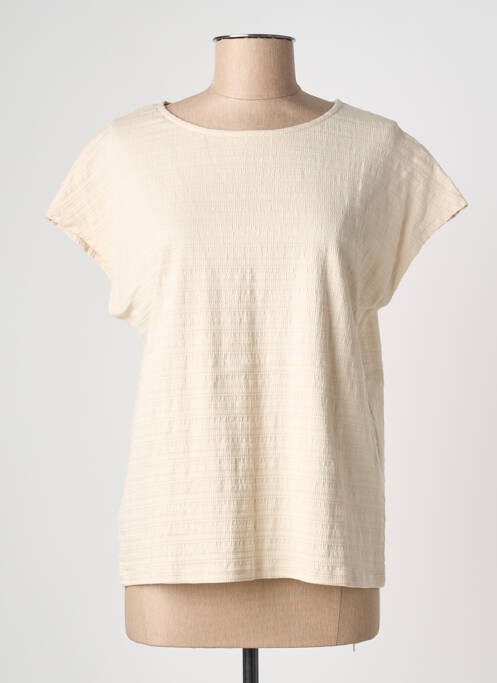 Top beige OPUS femme