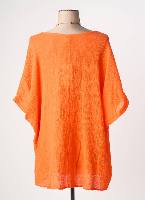 Tunique manches courtes orange TERRA DI SIENA femme