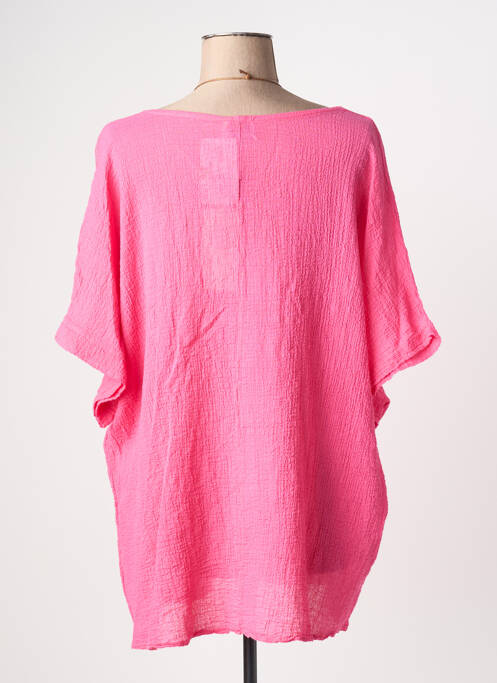 Tunique manches courtes violet TERRA DI SIENA femme