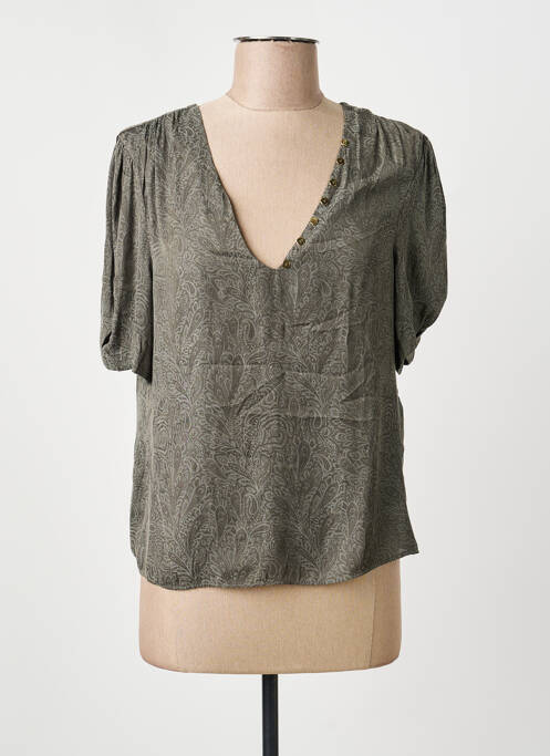 Chemisier vert MORGAN femme