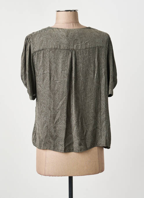 Chemisier vert MORGAN femme