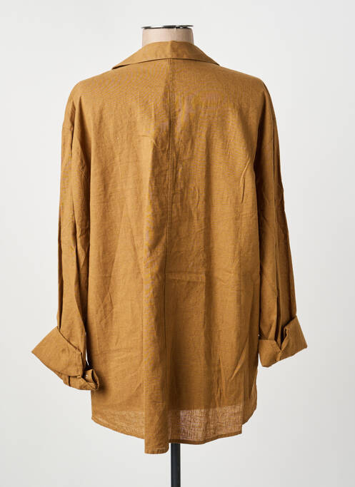 Chemisier marron YUGEN femme