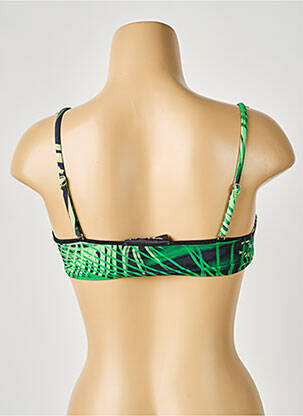 Maillot de bain 2 pièces vert ASTRID BLACK LABEL femme