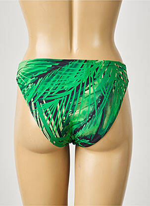 Maillot de bain 2 pièces vert ASTRID BLACK LABEL femme
