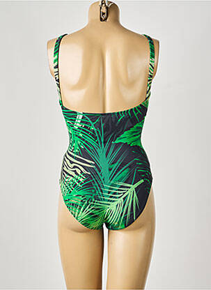Maillot de bain 2 pièces vert ASTRID BLACK LABEL femme