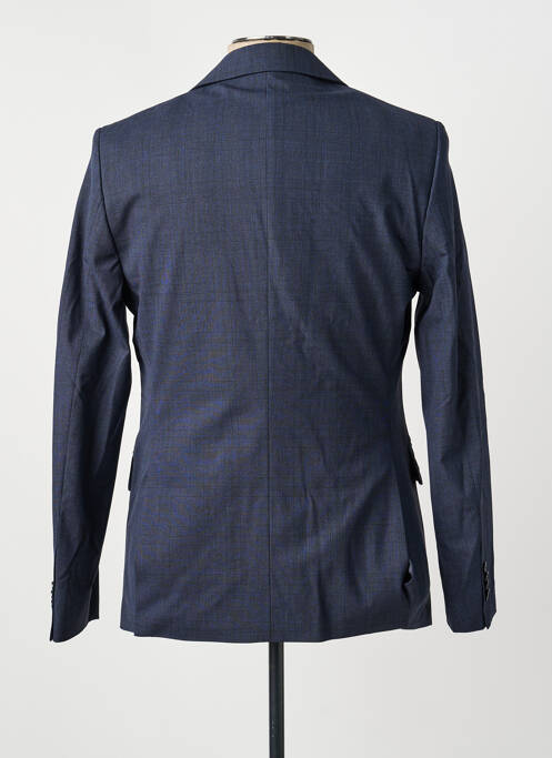 Blazer bleu MANGO homme