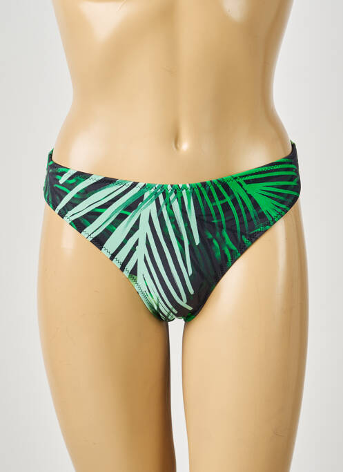 Maillot de bain 2 pièces vert ASTRID BLACK LABEL femme