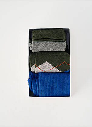 Chaussettes vert SELECTED homme