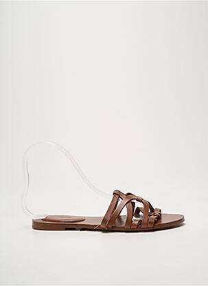 Sandales/nu pieds marron MANGO femme