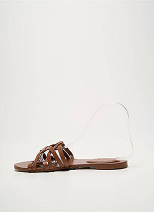 Sandales/nu pieds marron MANGO femme