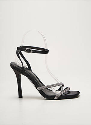 Sandales/Nu pieds noir MANGO femme