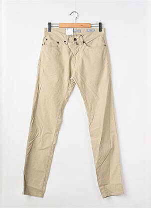 Pantalon droit beige PIERRE CARDIN homme