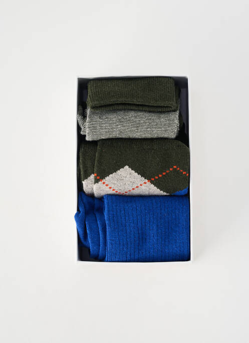 Chaussettes vert SELECTED homme