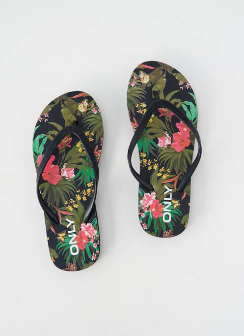 Sandales/Nu pieds noir ONLY femme