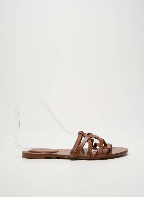 Sandales/Nu pieds marron MANGO femme
