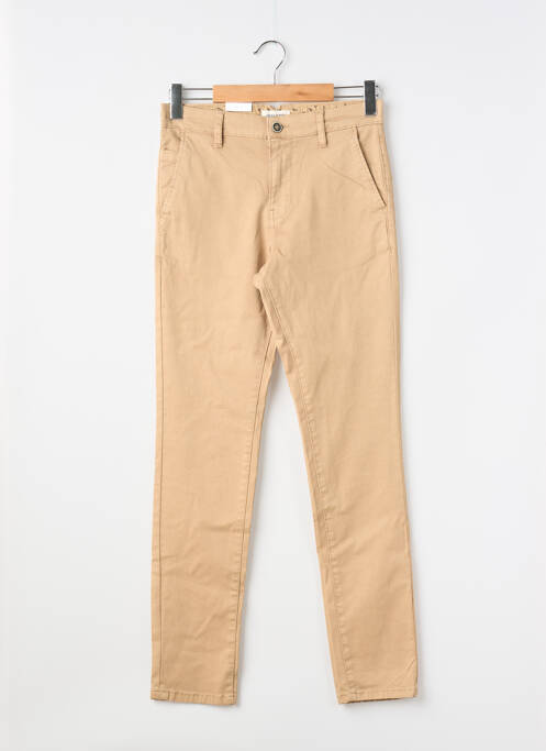 Pantalon chino beige JACK & JONES homme