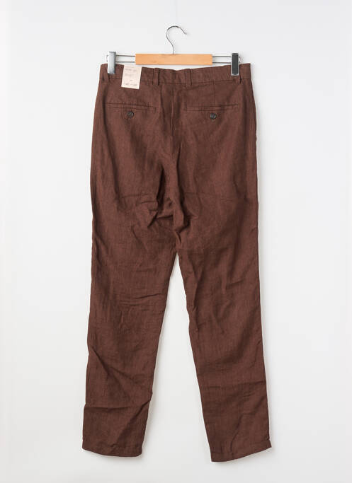 Pantalon droit marron MANGO homme
