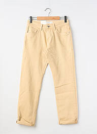 Jeans coupe droite beige TOM TAILOR homme