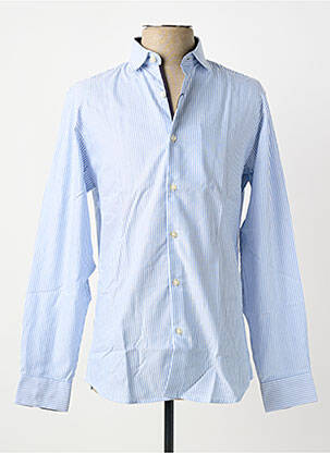 Chemise manches longues bleu SELECTED homme