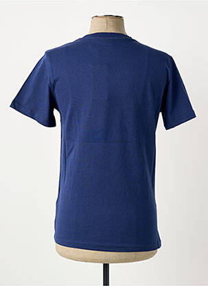 T-shirt col rond bleu FILA homme