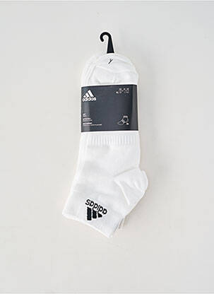 Chaussettes blanc ADIDAS unisexe