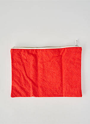 Pochette rouge RIVE DROITE PARIS femme