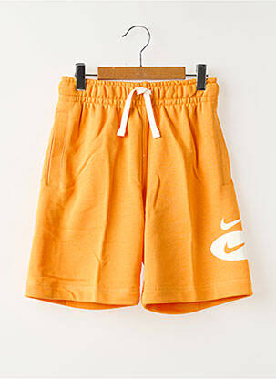 Short orange NIKE garçon
