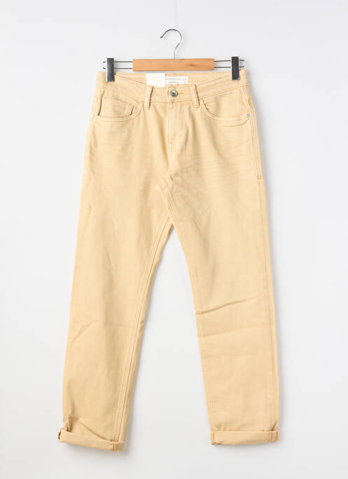 Jeans coupe droite beige TOM TAILOR homme