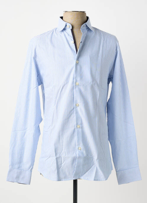 Chemise manches longues bleu SELECTED homme