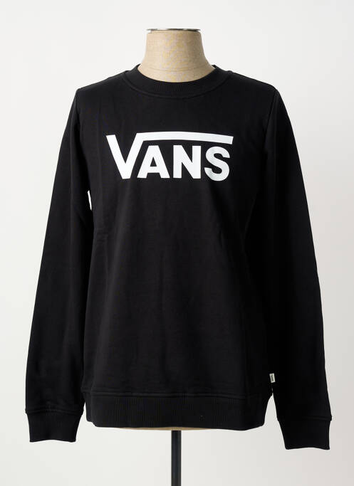 Sweat-shirt noir VANS femme