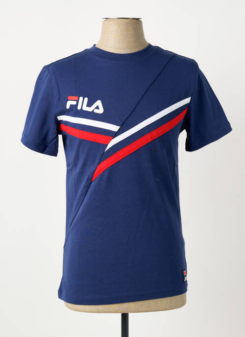T-shirt bleu FILA homme