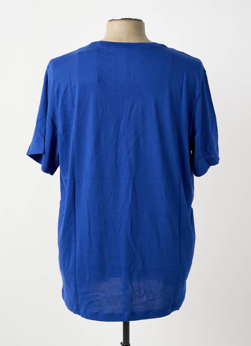 T-shirt bleu NIKE homme