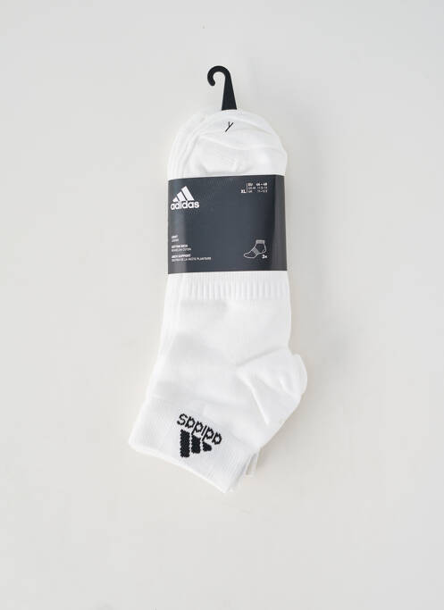 Chaussettes blanc ADIDAS unisexe