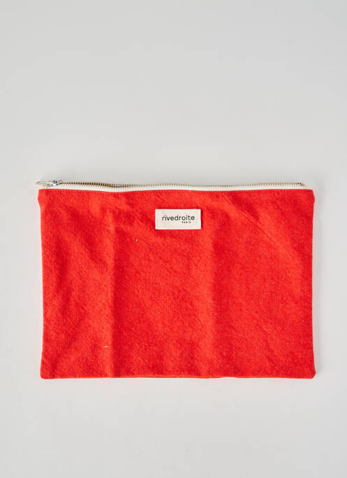 Pochette rouge RIVE DROITE PARIS femme