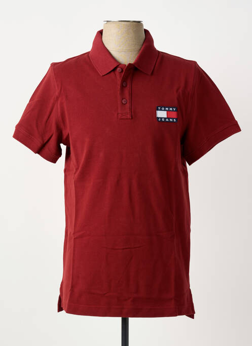 Polo rouge TOMMY HILFIGER homme