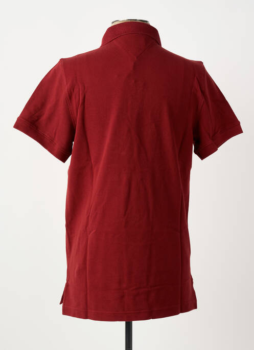 Polo rouge TOMMY HILFIGER homme