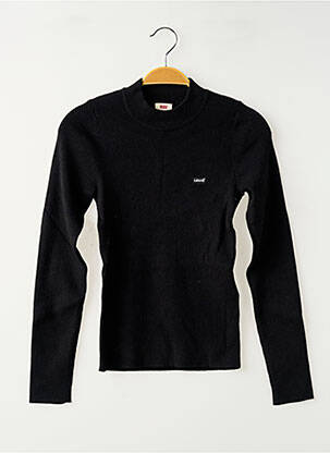 Sweat-shirt col rond noir LEVI'S femme