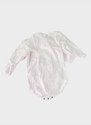 Body lingerie col rond multicolore PETIT BATEAU enfant