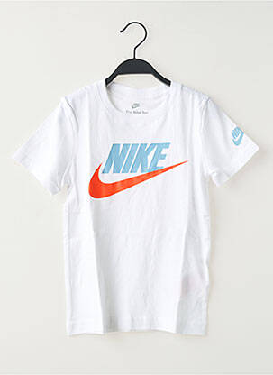 T-shirt blanc NIKE garçon