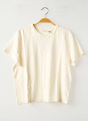 T-shirt col rond blanc LEVI'S femme