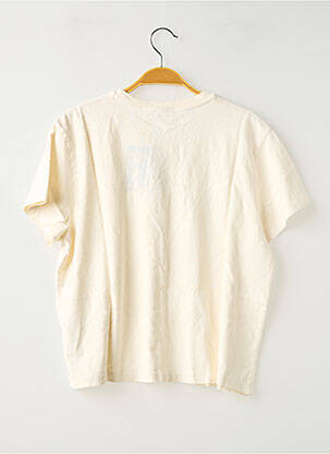 T-shirt col rond blanc LEVI'S femme