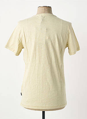 T-shirt col rond beige BLEND homme