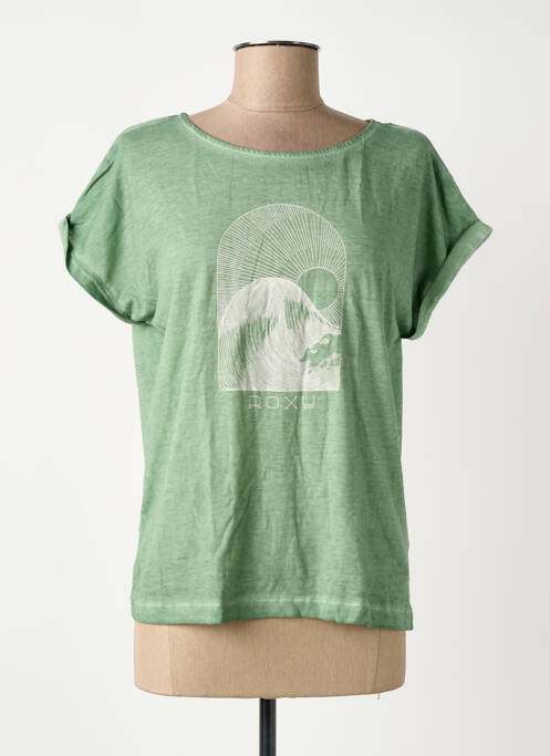 T-shirt vert ROXY femme