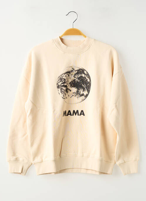 Sweat-shirt blanc THINKING MU femme