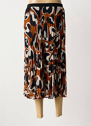 Jupe longue marron CAROLL femme